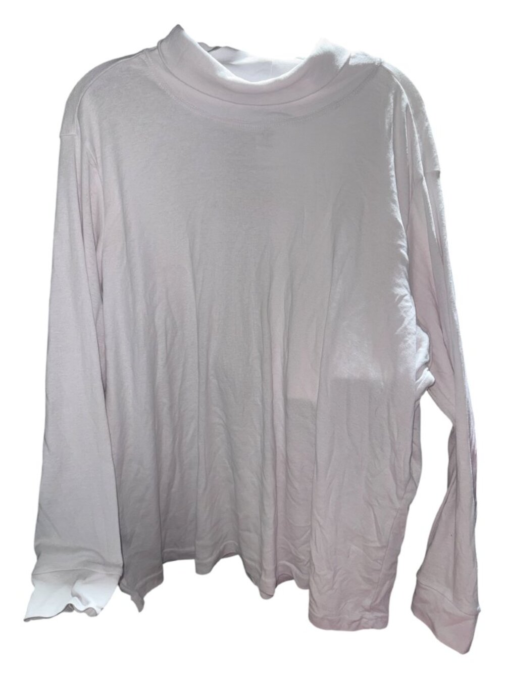 Anthony Richards White Long Sleeve Turtleneck Shirt